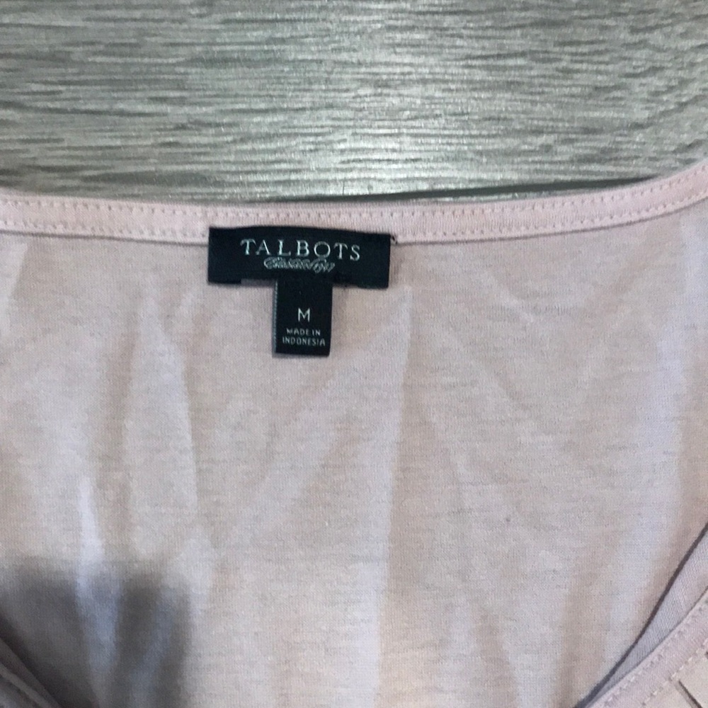 Talbots Ruffle Top - Picture 3 of 5